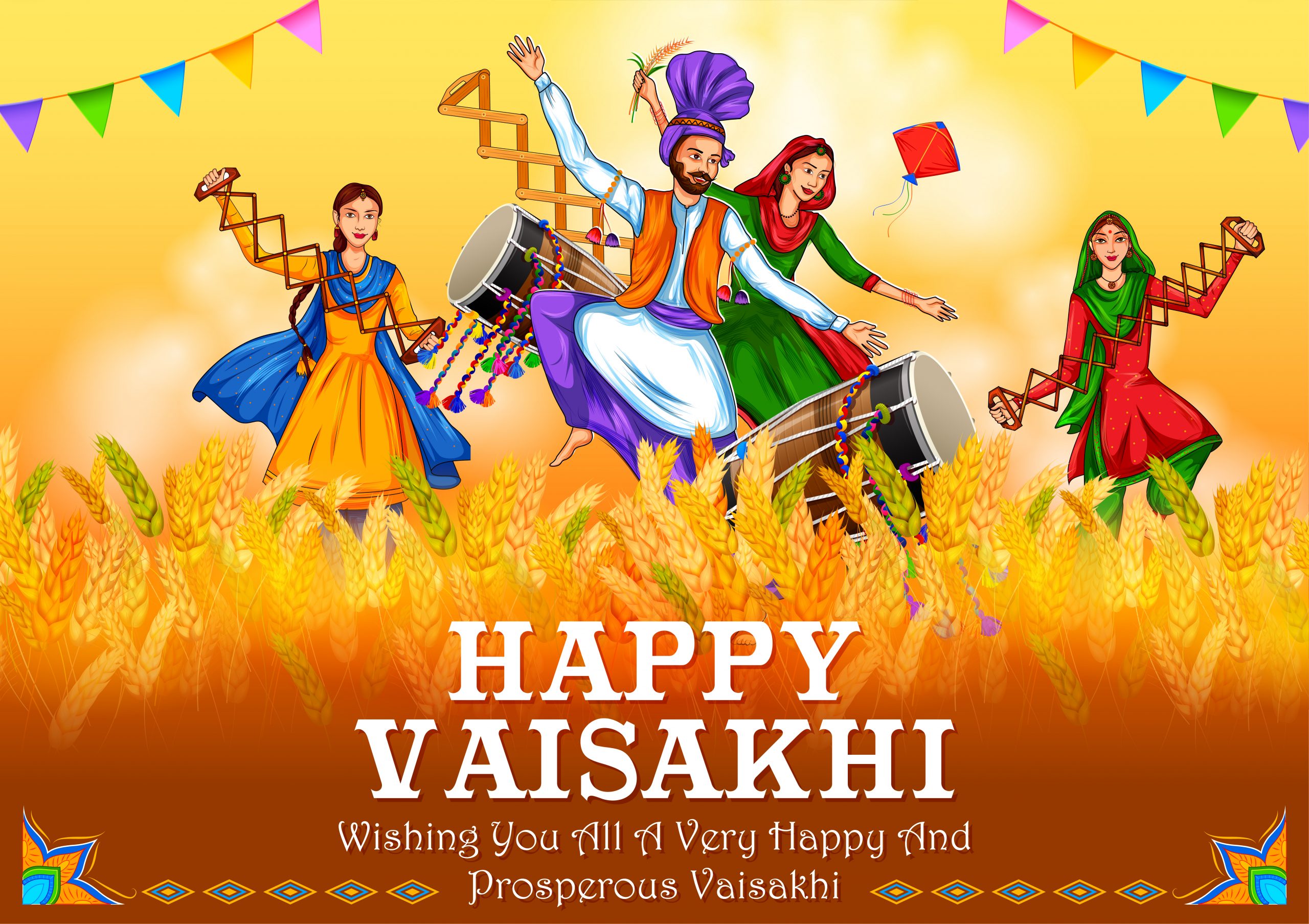 Celebrating Happiness and Harvest: Happy Vaisakhi!